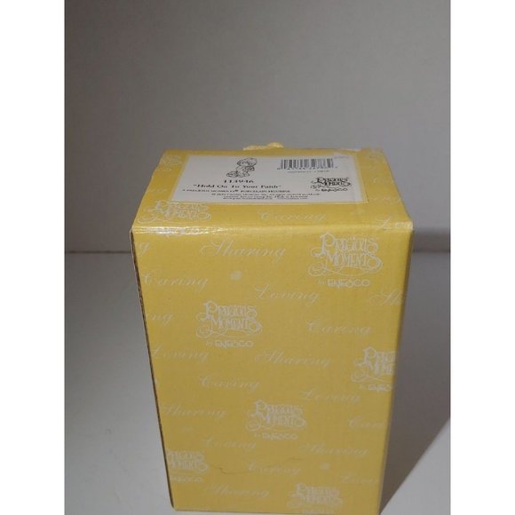 Precious Moments HOLD ON TO YOUR FAITH Figurine #113946 4 1/2 Inches Tall - Picture 7 of 7